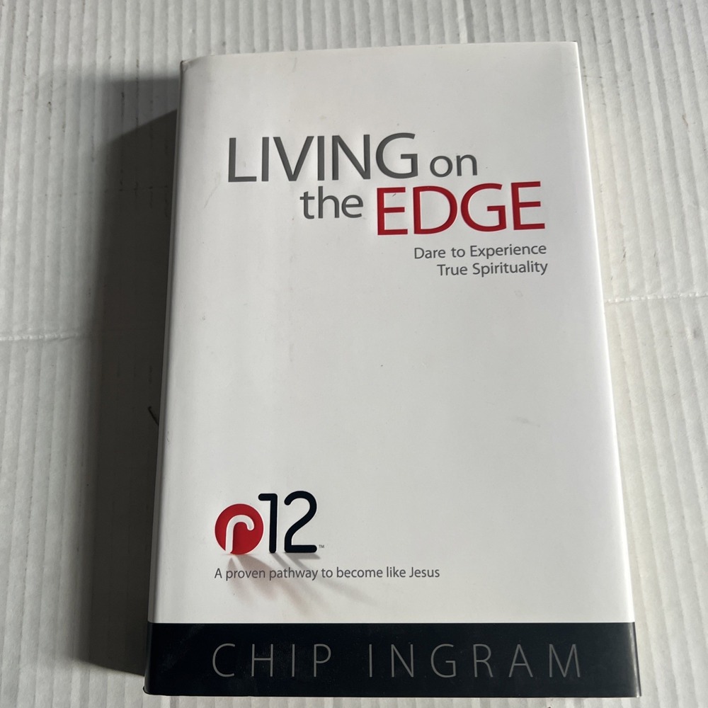 Living on the Edge Formally R12 by Chip Ingram Paperback Book ISBN 9781605931203